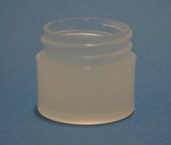 10ml Natural Polypropylene Thick Walled Simplicity Jar 33mm Screw Neck